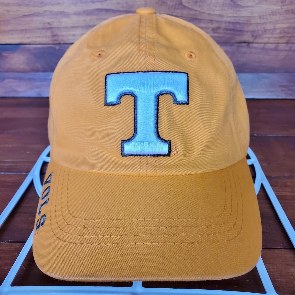 Tennessee Vols Hat Cap Adult Strapback Orange Captivating Headgear Football